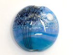 11839602 - Bluebell Moonlight Lentil Focal Bead