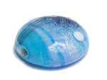 11839602 - Bluebell Moonlight Lentil Focal Bead
