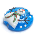 11839802 - Juggling Snowman Lentil Focal Bead