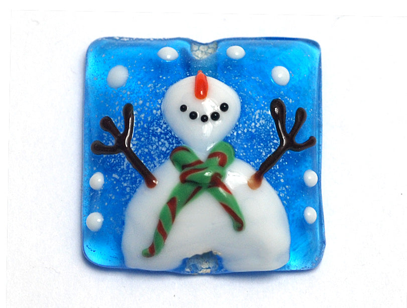 11839804 - Juggling Snowman Pillow Focal Bead