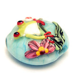 grace lampwork beads artisan handmade glass beads SRA