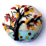 grace lampwork beads artisan handmade glass beads SRA
