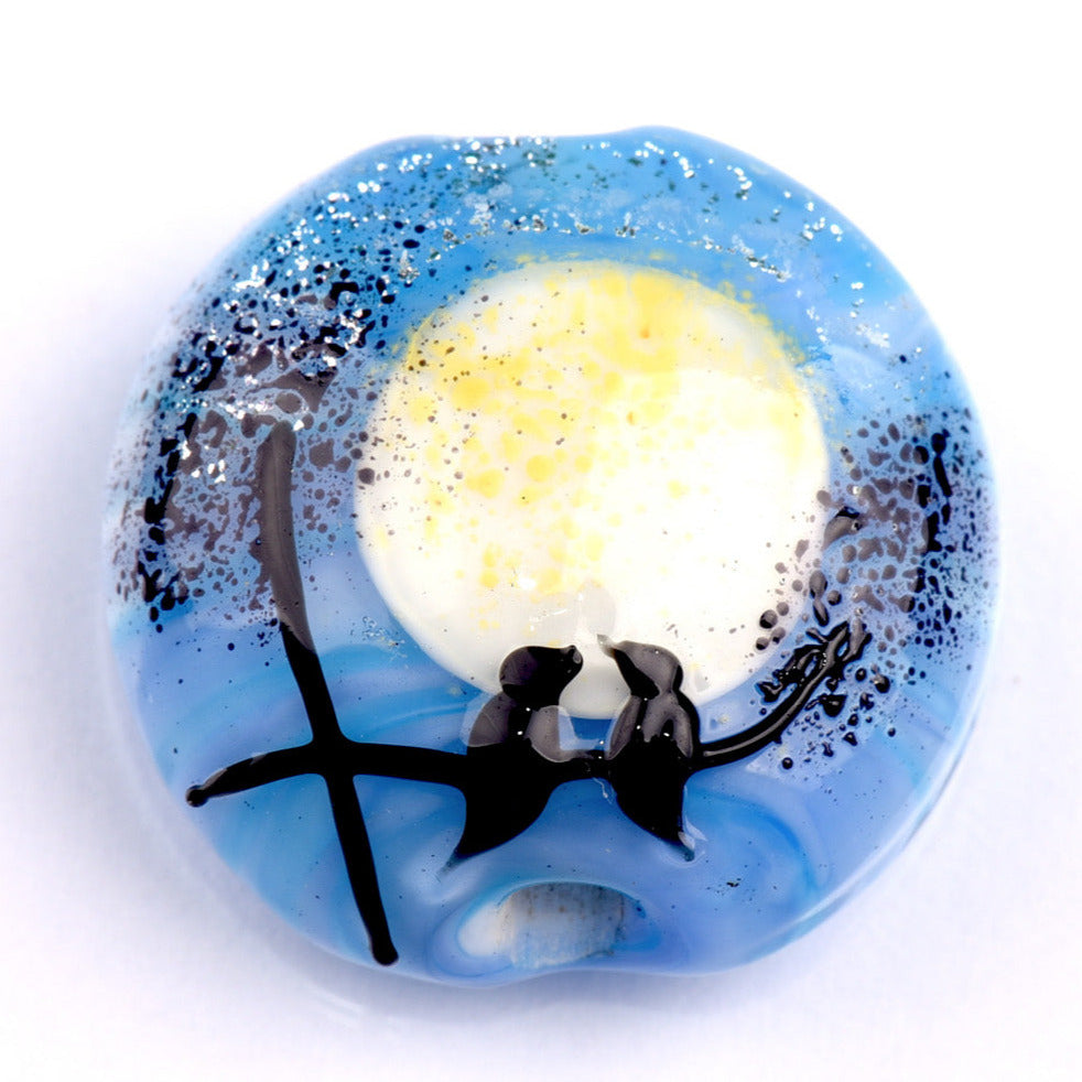 grace lampwork beads artisan handmade glass beads SRA