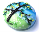 grace lampwork beads artisan handmade glass beads SRA