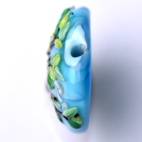 grace lampwork beads artisan handmade glass beads SRA