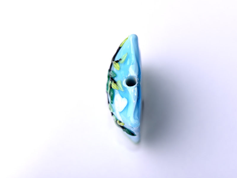 grace lampwork beads artisan handmade glass beads SRA