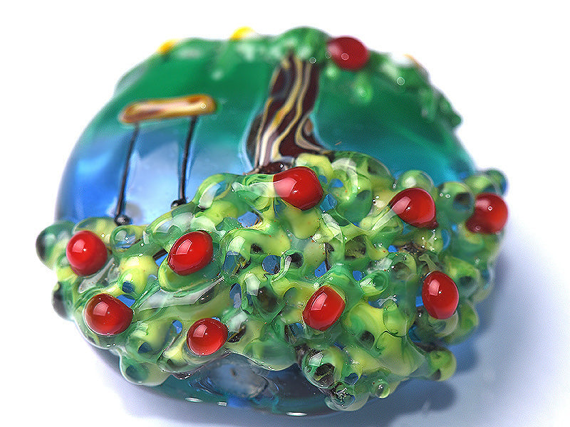 grace lampwork beads artisan handmade glass beads SRA
