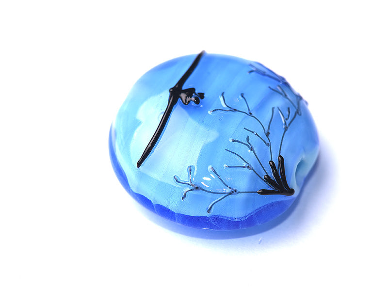 grace lampwork beads artisan handmade glass beads SRA