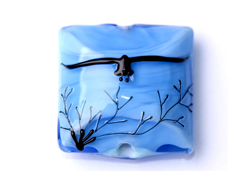 grace lampwork beads artisan handmade glass beads SRA