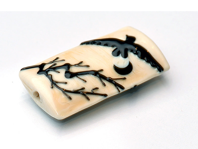 grace lampwork beads artisan handmade glass beads SRA