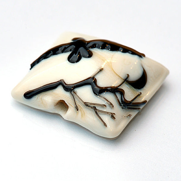 grace lampwork beads artisan handmade glass beads SRA