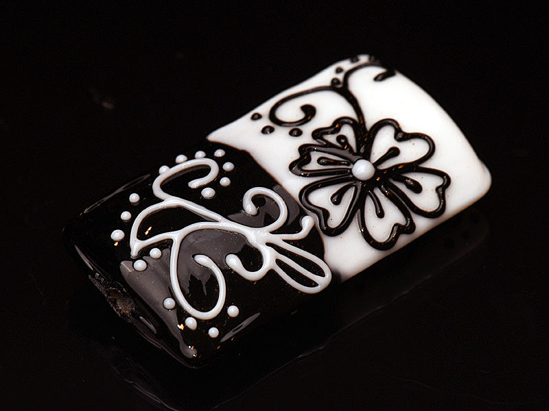 grace lampwork beads artisan handmade glass beads SRA