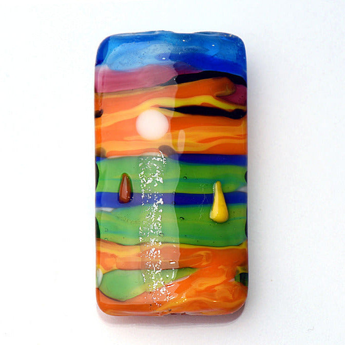 Grace Lampwork Beads, Hawaii Beach Sunset