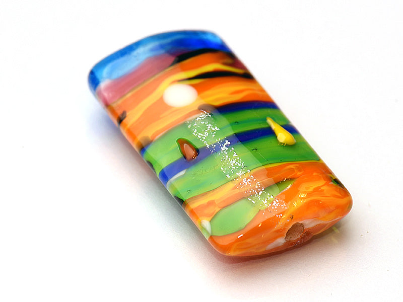 Grace Lampwork Beads, Hawaii Beach Sunset