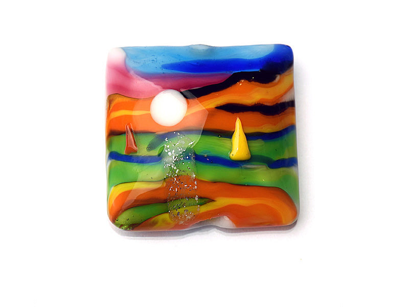 grace lampwork beads artisan handmade glass beads SRA