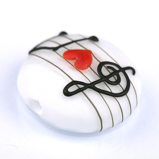 grace lampwork beads artisan handmade glass beads SRA