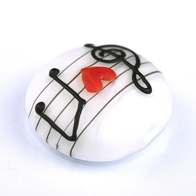 grace lampwork beads artisan handmade glass beads SRA