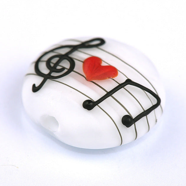 grace lampwork beads artisan handmade glass beads SRA