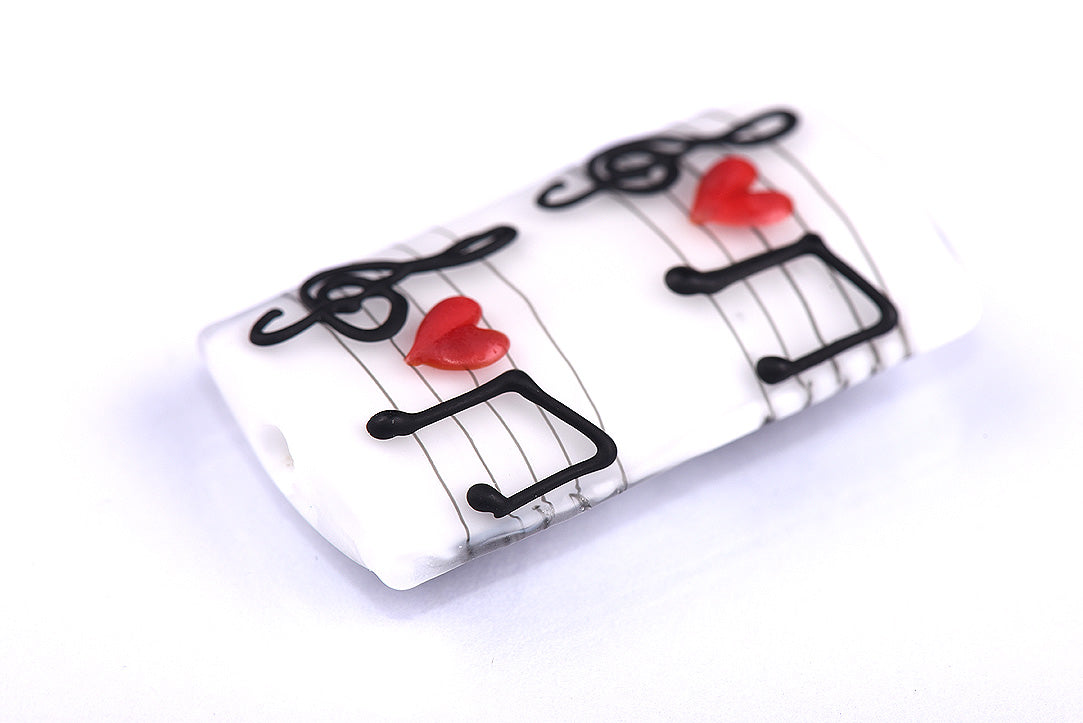 Grace Lampwork Beads Grace Lampwork Beads handmade glass beads musical note
