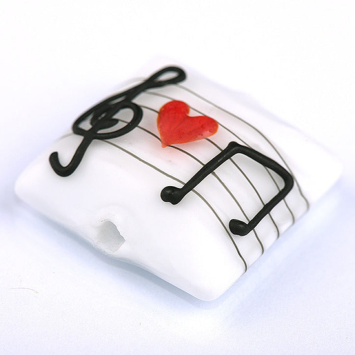 grace lampwork beads artisan handmade glass beads SRA