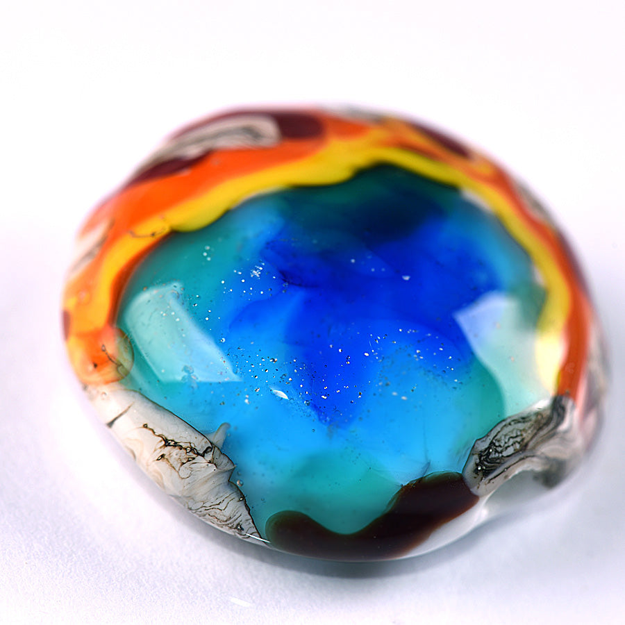 Yellowstone Midway Geyser Basin grace lampwork beads 