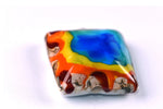 Yellowstone Midway Geyser Basin grace lampwork beads artisan handmade glass beads SRA