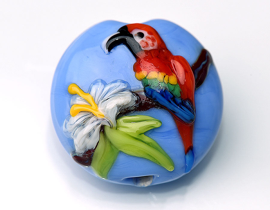 grace lampwork beads artisan handmade glass beads SRA