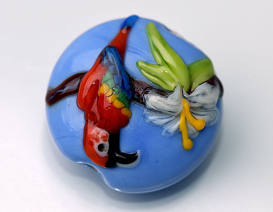 grace lampwork beads artisan handmade glass beads SRA