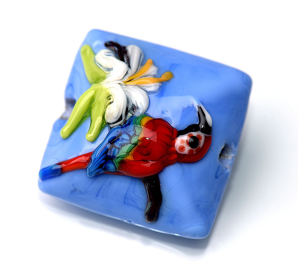 grace lampwork beads artisan handmade glass beads SRA