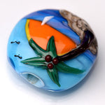 grace lampwork beads artisan handmade glass beads SRA