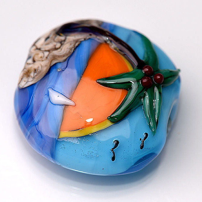 grace lampwork beads artisan handmade glass beads SRA