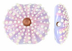 Purple See Urchin Glass Beads