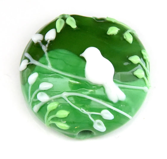 grace lampwork beads artisan handmade glass beads SRA