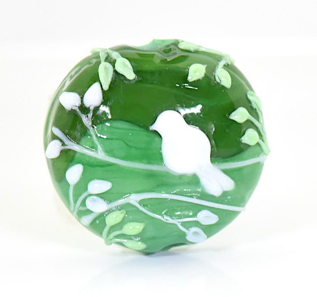 grace lampwork beads artisan handmade glass beads SRA
