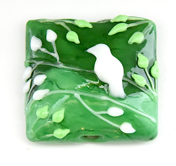 grace lampwork beads artisan handmade glass beads SRA