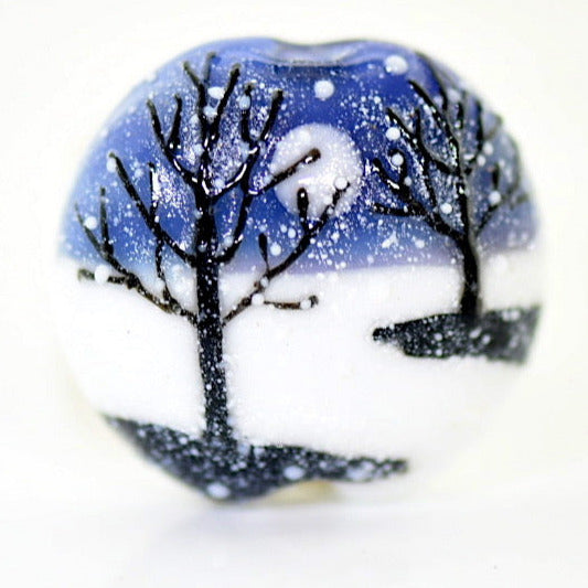 grace lampwork beads artisan handmade glass beads SRA