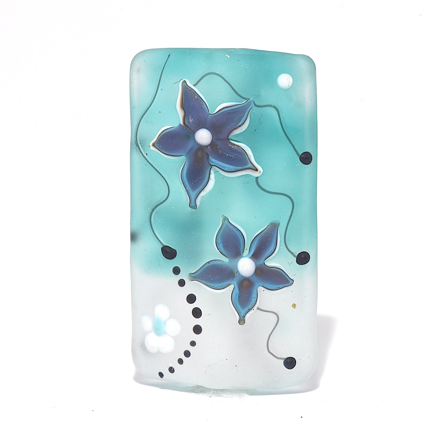 11843103 - Morning Dew Teal Kalera Focal Bead