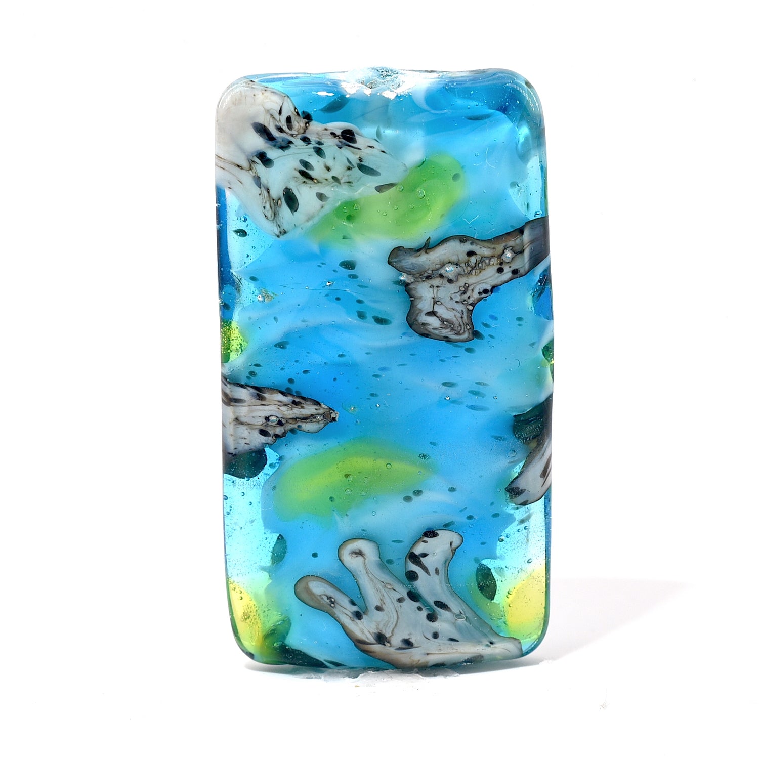 11843203 - Java Moss Pond Kalera Focal Bead