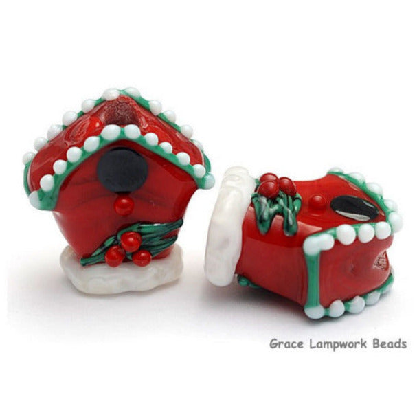 Birdhouse Focal Bead