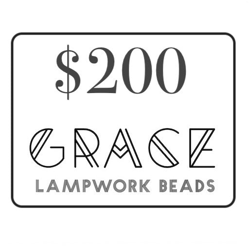 Grace Lampwork Beads Gift Card $200