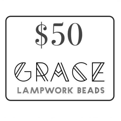 Grace Lampwork Beads Gift Card $50