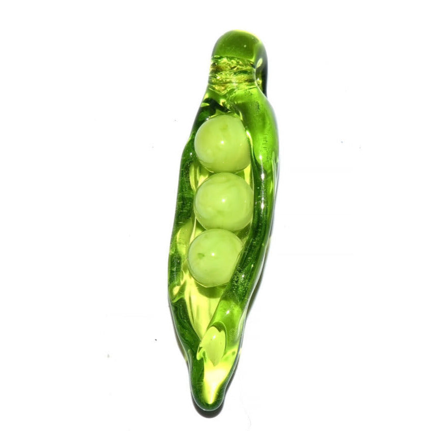 Three-Pea Pod Focal Bead