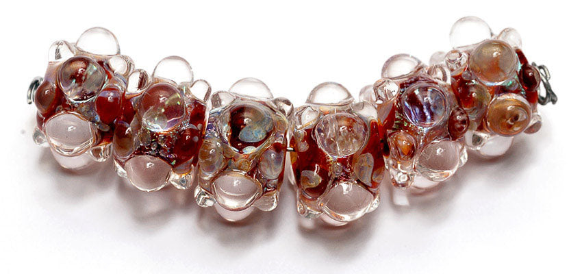 AB00921 - Sequoia Dusk Boro Rondelle Beads