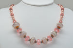 LC-Carly Noel Necklace with Whispering Peach Boro Beads