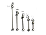 19mm - Silver-plated Bead Bar