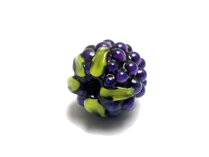 Purple Grapes Focal Bead