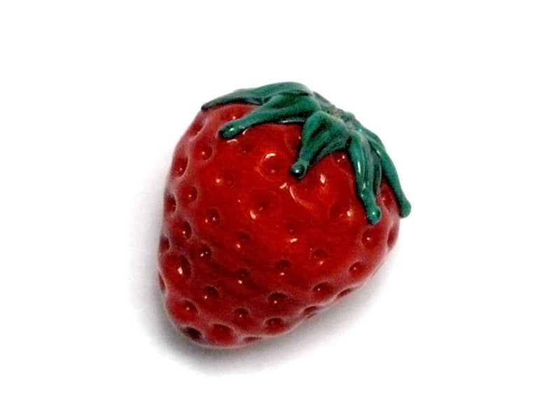 Strawberry Focal Bead