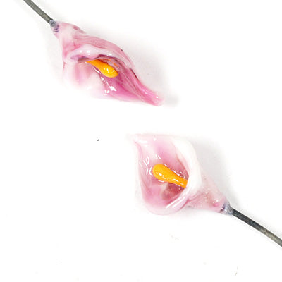 GHP-30: Pink Calla Lily Floral Headpin