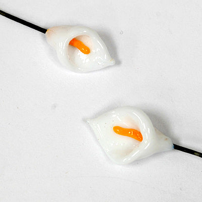 GHP-31: White Calla Lily Floral Headpin