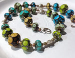 LC-Necklace using Graduated Rondelle Strands